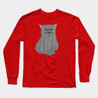 Annoyed cat Long Sleeve T-Shirt